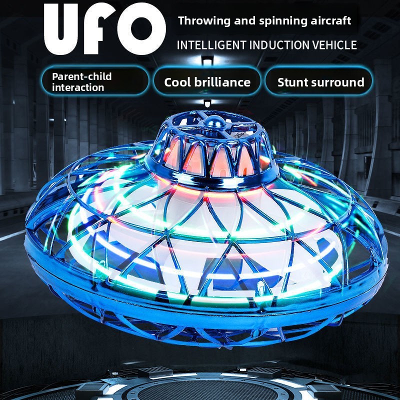 การควบคุมท่าทาง UFO Drone ของเล่น Mini Long-Life Hovering Flying Saucer ของเล่นเด็ก