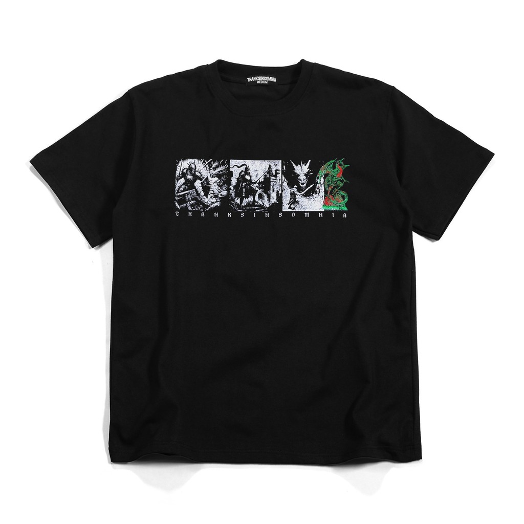 เสื้อยืด Aether Black Thanksinsomnia