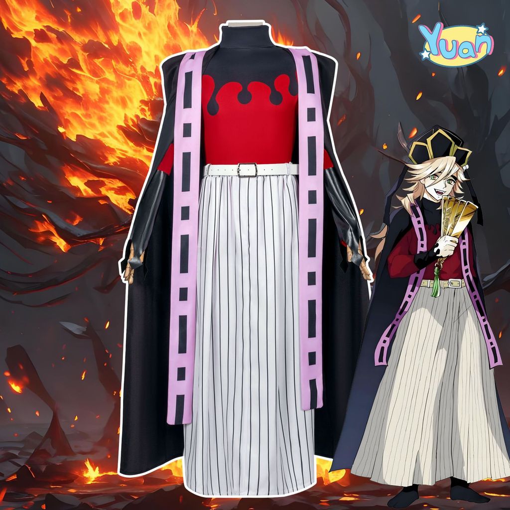 เครื่องแต่งกายคอสเพลย์ Demon Slayer สำหรับผู้หญิง แบบสองมิติ พร้อมลายDouma Douma Tongma เหมาะสำหรับง