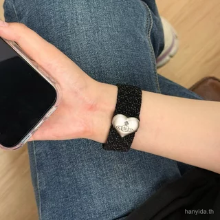แฟชั่น Queen Mother ถักแม่เหล็กไนลอนทอสําหรับ Xiaomi Redmi Watch 5 Active Redmi Watch 4 3 Active Band สมาร์ทวอท์ชเปลี่ยนสายนาฬิกาสําหรับ Redmi Watch 5 Lite