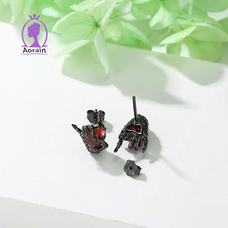 # ANTH # Ghost Claw จี้ต่างหูผู้หญิง Palm Love Dangle ชุดอีสเตอร์ฮาโลวีนแฟชั่น Holiday Party เครื่องประดับ . ราคา ถูกที่สุด ดีลบีเคเค แกลเลอรีภาพที่ 8