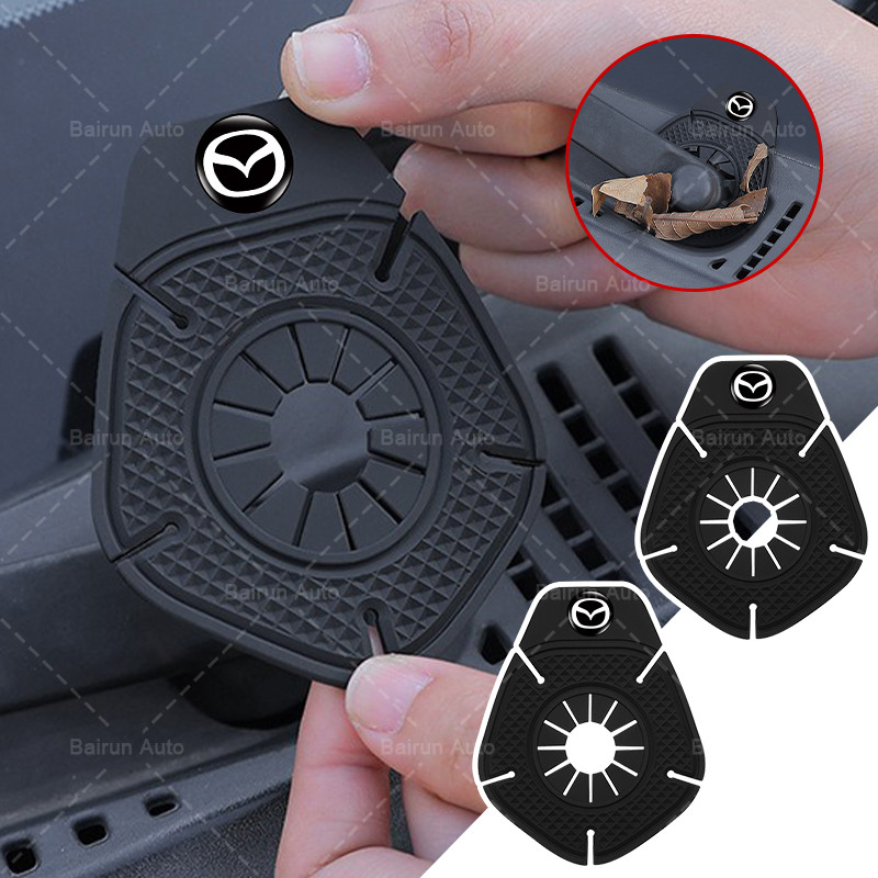 1/2pcs รถกระจก Wiper Pivot ฝาครอบรถ Wiper Hole Protector สําหรับ Mazda 2 3 5 6 2017 CX-4 CX-5 CX-7 C
