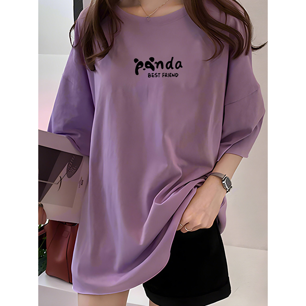 2W020 M-2XL Tshirt Crop Top T เสื้อผู้หญิงเสื้อยืด PLUS ขนาดรอบคอ PLUS-ขนาดเสื้อยืด S