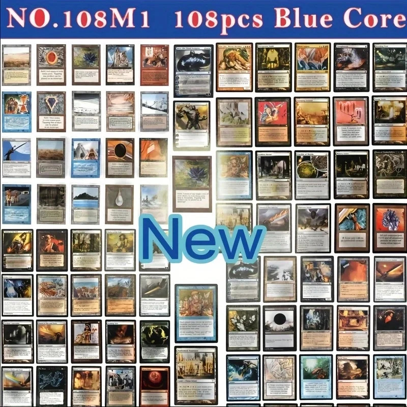 คุณภาพสูงขายร้อนไม่มี 108M1 Proxy การ์ด 108 ชิ้นการ์ด P9 Dual Land Fretch Land Shock Lands