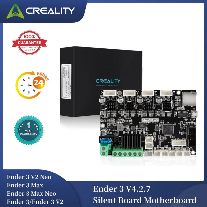 Creality Ender 3 เงียบเมนบอร์ด 32 Bits 4.2.7 อัพเกรดเมนบอร์ดสําหรับ Ender-3Ender3 Pro 3D ชิ้นส่วนเคร