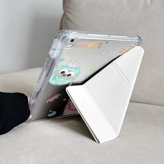เคสแท็บเล็ต Huawei MatePad Air 12/12X/SE 11/11.5 2026 Pro 11 แบบ 3+Y พับได้ มีช่องใส่ปากกา หลังใส กันกระแทก