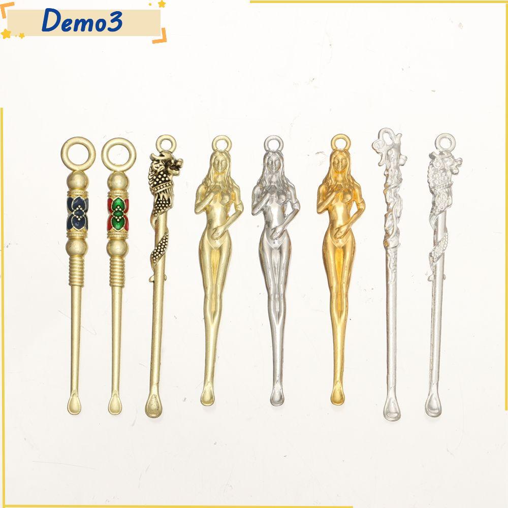 [DEMO3] เครื่องมือทําความสะอาดหู Curette Cleaner Retro Brass Dragon Outdoor Ear Pick