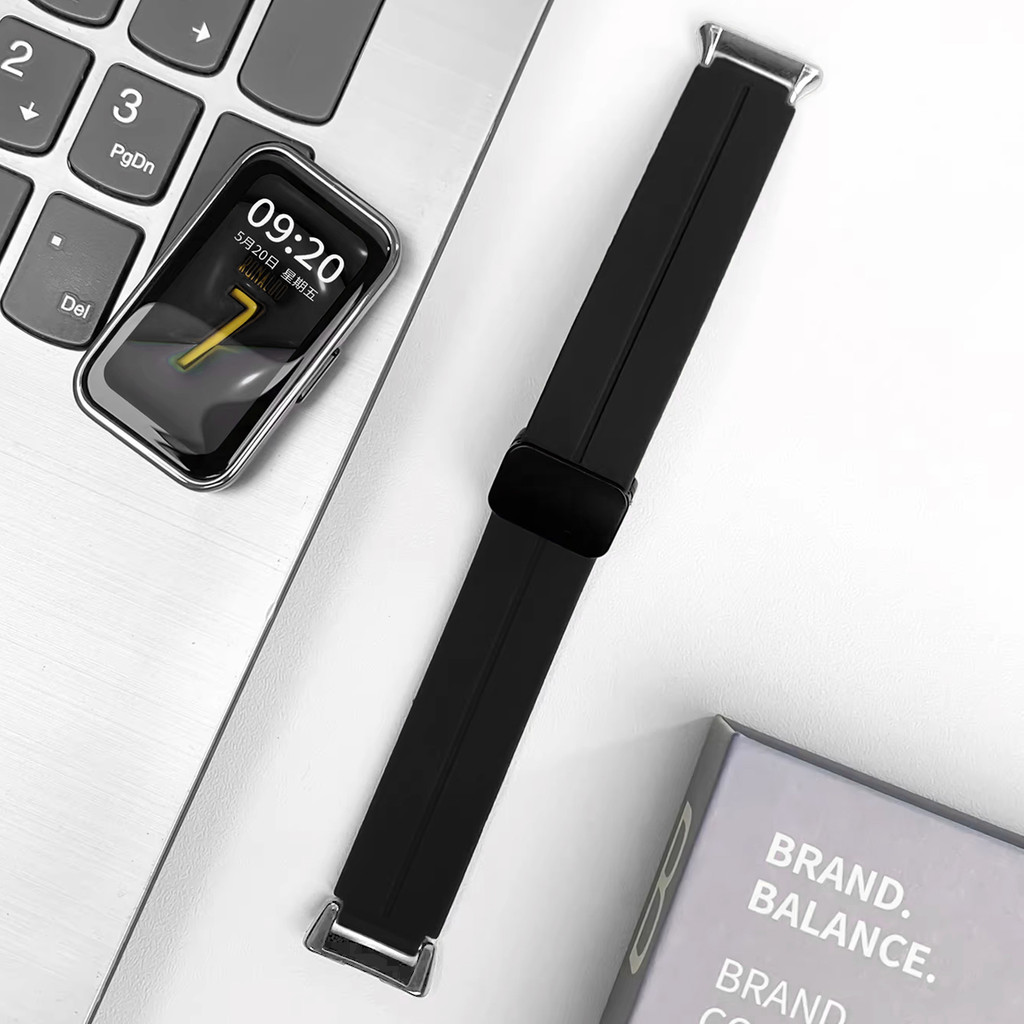 หัวเข็มขัดแม่เหล็กสายรัดซิลิโคนสําหรับ Huawei Band 11/Band 11 Pro NFC สําหรับ Band 10/9/8 สายคล้องคอกีฬาสําหรับผู้ชายผู้หญิง ราคา ถูกที่สุด ดีลบีเคเค แกลเลอรีภาพที่ 5