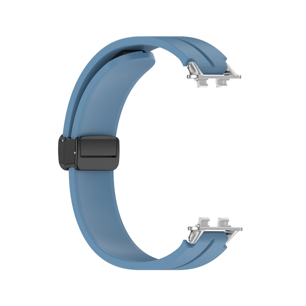 หัวเข็มขัดแม่เหล็กสายรัดซิลิโคนสําหรับ Huawei Band 11/Band 11 Pro NFC สําหรับ Band 10/9/8 สายคล้องคอกีฬาสําหรับผู้ชายผู้หญิง ราคา ถูกที่สุด ดีลบีเคเค แกลเลอรีภาพที่ 7