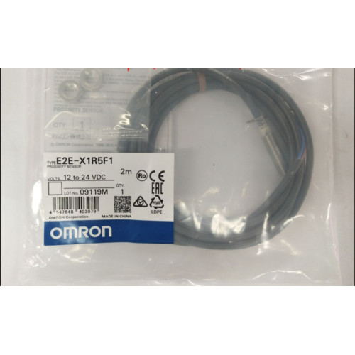 1PC ใหม่ Omron E2E-X1R5F1 Proximity Sensor จัดส่งฟรี E2EX1R5F1