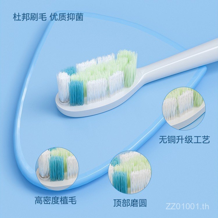Huixi เหมาะสําหรับ usmile Smile Plus หัวแปรงสีฟันไฟฟ้า Y1/U1/Y10/P10 ผู้ใหญ่ Universal เปลี่ยนหัว 5L