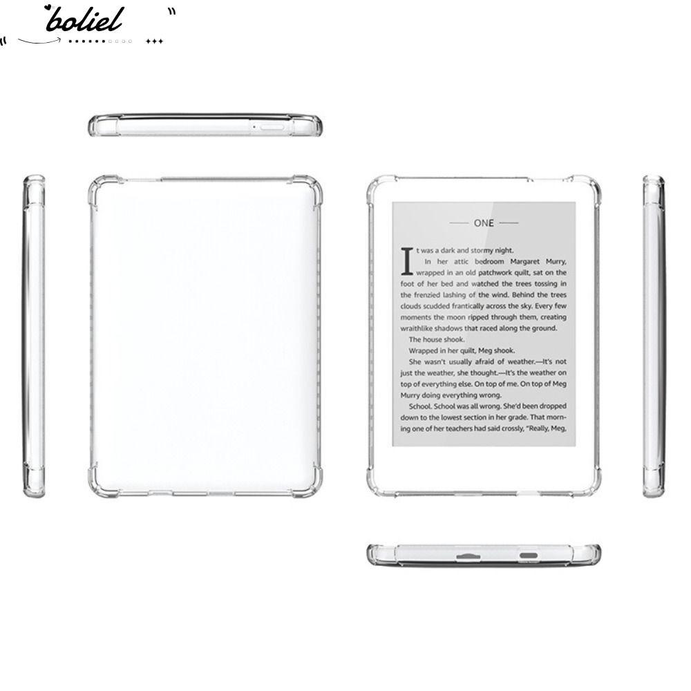 BOLIEL 7.8 นิ้ว E-Reader, ฝาครอบป้องกันกันกระแทกทนต่อการสึกหรอ, คุณภาพสูง TPU Air Bag Transparent Ba