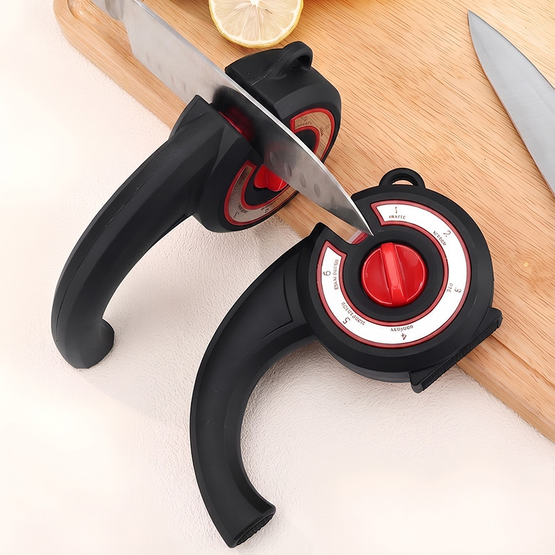 COD แท่นลับมีด โปร (6 ช่อง) Pro Knife Sharpener