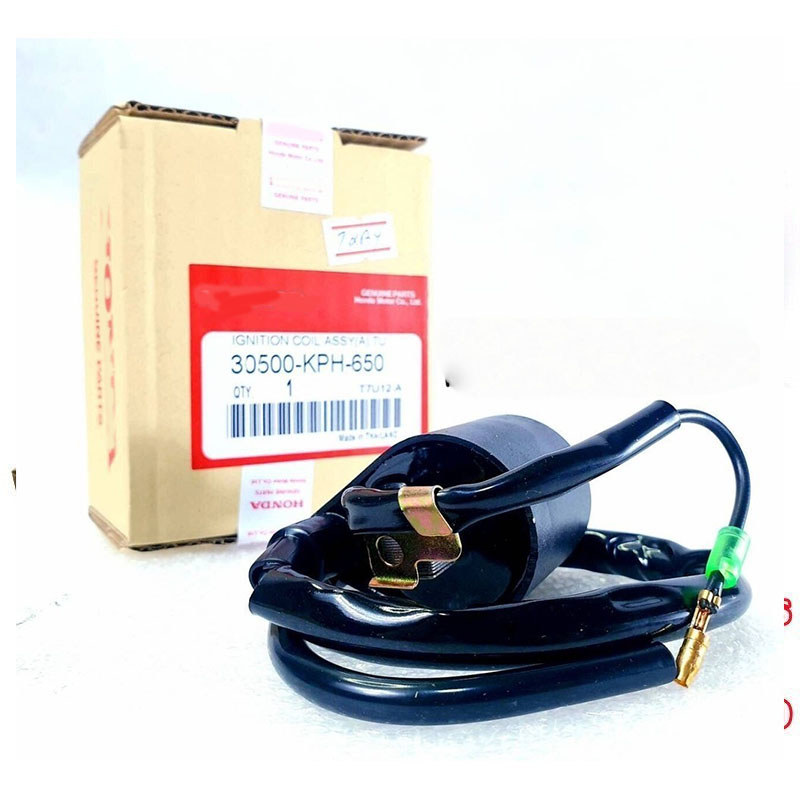 คอล์ยจุดระเบิด , คอล์ยหัวเทียน เวฟ110 WAVE100 , WAVE125 S / R รุ่นคาร์บู รหัสสินค้า 30500-KPH-650