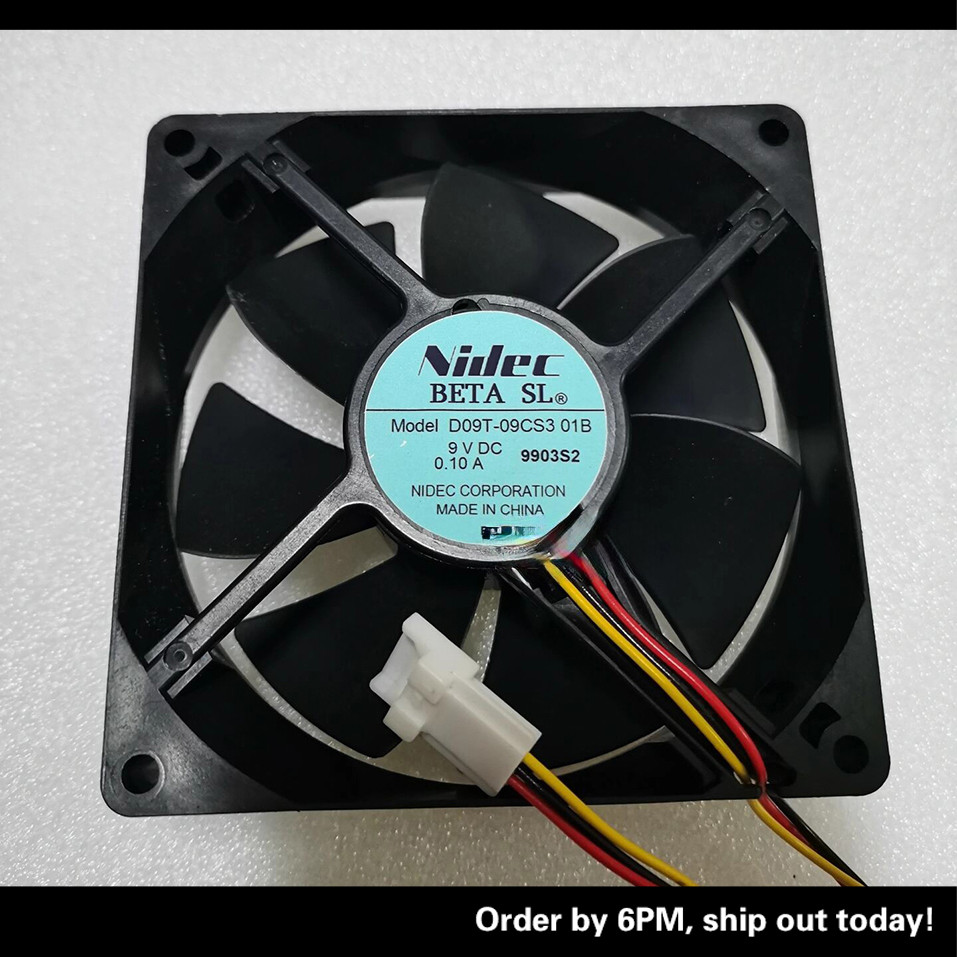 D09T-09CS3/09CS2 01B BETASL 9V 0.10A มอเตอร์พัดลม NR-F500TX-TH
