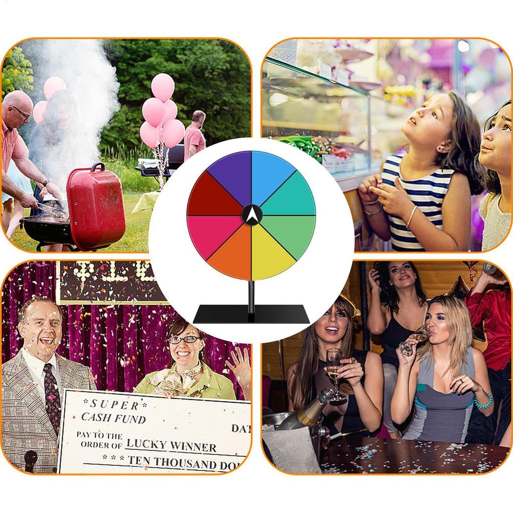 Wheel For Prizes Erasable Wheel Of Fortune Party Game Roulette Tabletop Game For Exhibitions Carniva