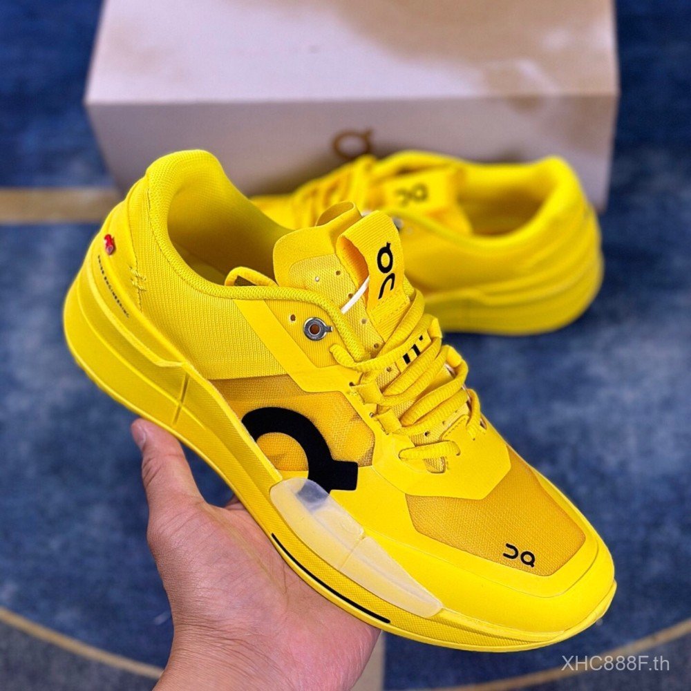 รองเท้า On Running On Cloud X Cloudrock THE ROGER Pro 2 สีเหลือง สำหรับทั้งผู้ชายและผู้หญิง ขนาด 23IE