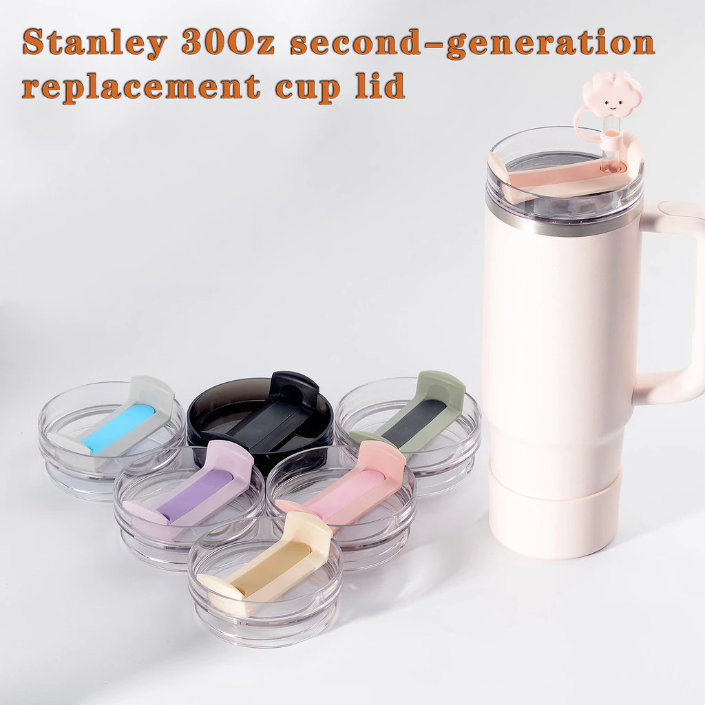 30 ออนซ์ Stanley ฝาแก้วน้ําปิดผนึกซิลิโคนสีป้องกันน้ํากระเซ็นถ้วยทดแทนสําหรับ Stanley Cup