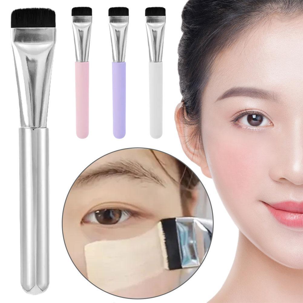 Fon Foundation แปรงซิลิโคนแปรงนุ่ม Face Rod แปรงโปร่งใสหน้ากาก Hydrating เครื่องมือ B2t2