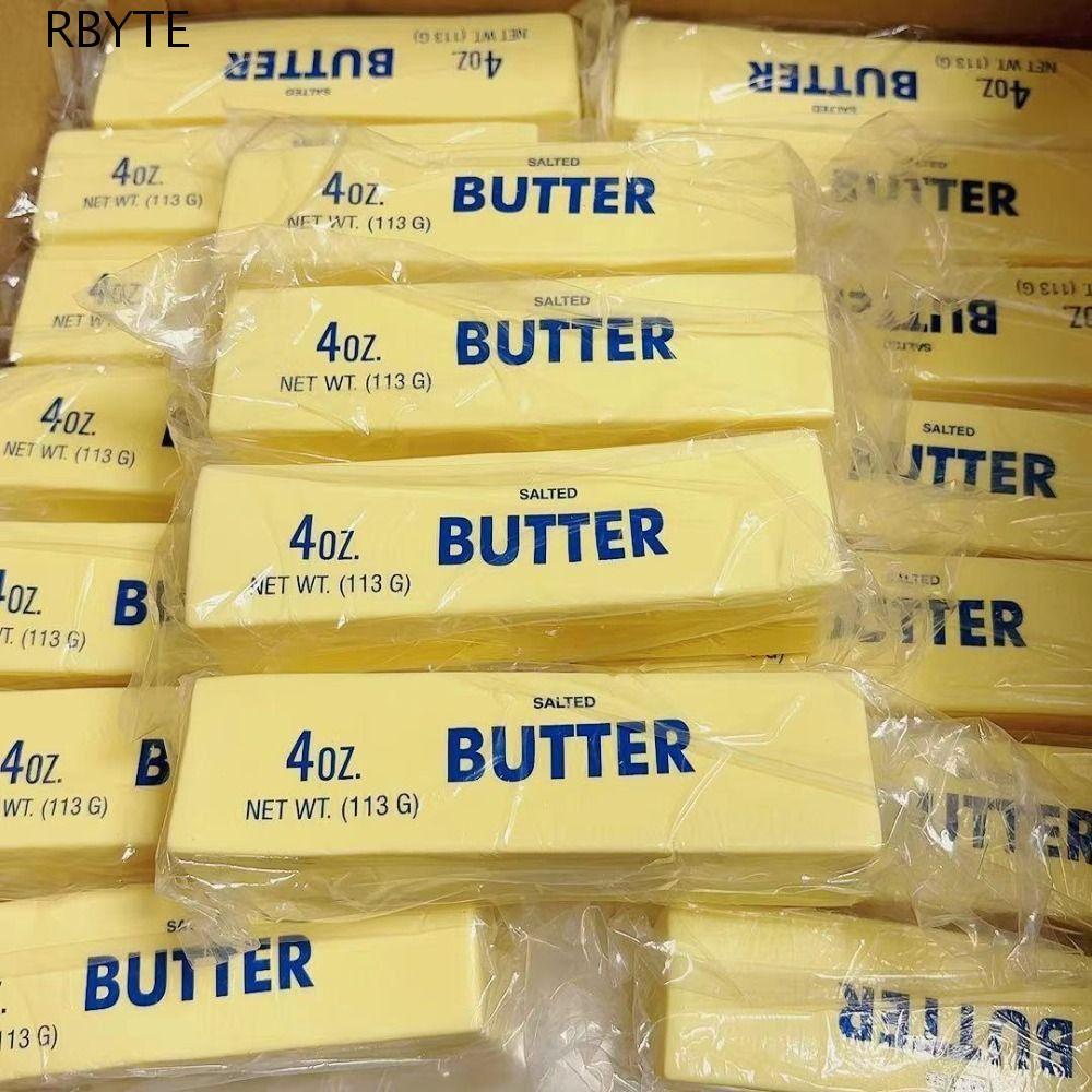 RBYTE นุ่มช้า Rebound Butter Stick, Anti Stress Sensory Butter Stick บีบของเล่น,นวดของเล่นยืด 14.5 ซม.ยืดหยุ่นสมจริง Butter Sticks เด็ก