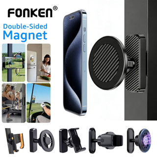 FONKEN ประกายไฟ ที่วางโทรศัพท์แม่เหล็ก 360° แท่นยึดโทรศัพท์แ…