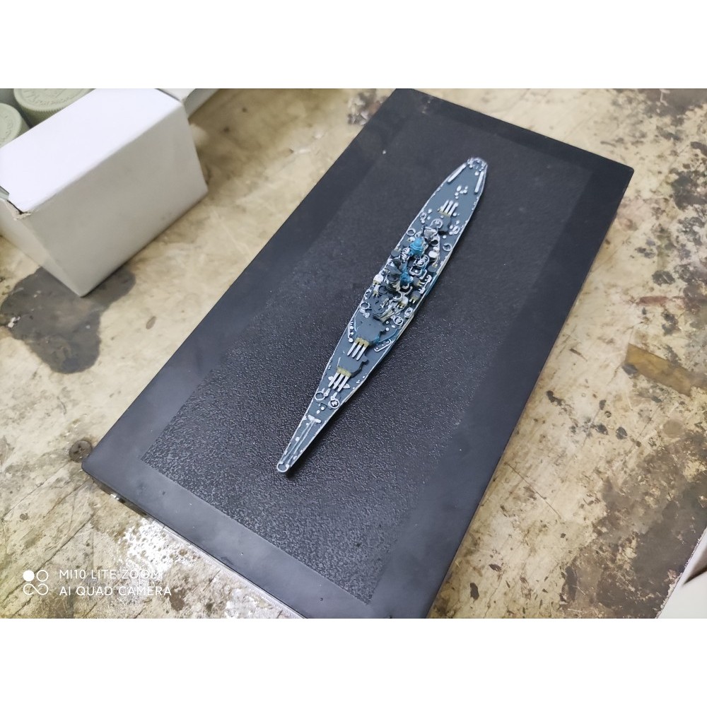 1/2000 เรือเสื้อผ้าอเมริกันหมายเลข โมเดลเรือรบ Ahua สินค้าสําเร็จรูป