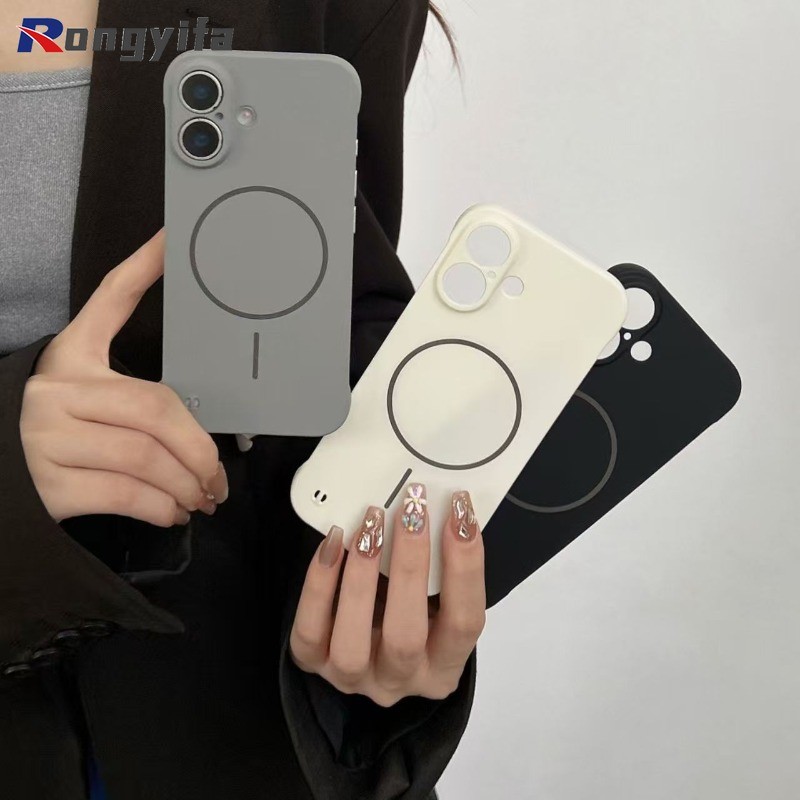 สําหรับ OnePlus 15 13 Ace 6 6T 5 3 2 Pro 13R 12R 11R Skin-Feel Ultra Thin Frameless เคสโทรศัพท์แม่เห