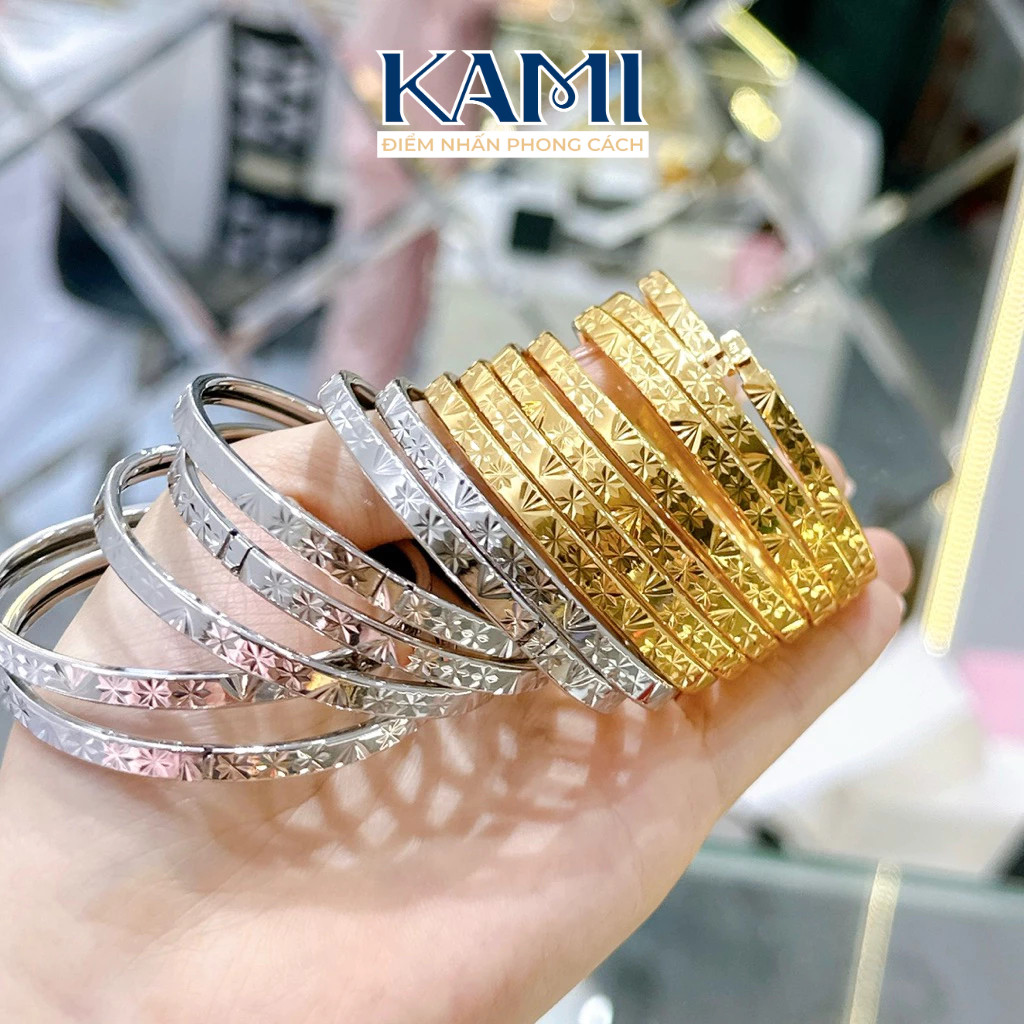 Ximen 7 ชิ้น V-touch แหวนพัดลมล็อคลิ้น Kami เครื่องประดับระดับไฮเอนด์