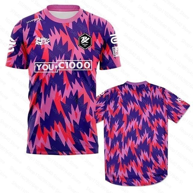 VALORANT E-sports - เสื้อยืดสําหรับเล่นเกม 2024 ล่าสุด ไม่จํากัดเพศ เสื้อความร้อนเต็มรูปแบบระเหิดผู้