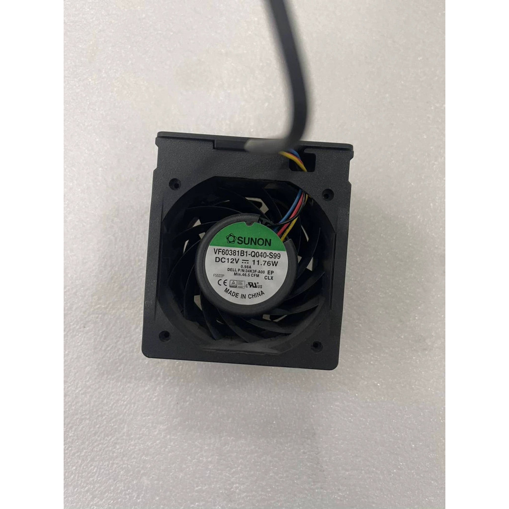 สําหรับ Dell PowerEdge R530 R530XD พัดลมระบายความร้อน MRX6C 3D7GY G2CJ4 FHJ83