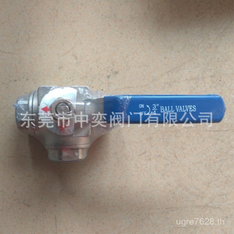 L ประเภท T3 จุด 5 ซม. 304 บอลวาล์วนิ้ว 6 จุดสแตนเลส/4 จุด 7 ซม. CF8M1000WOG2 บอลวาล์ว Tee 7YBI