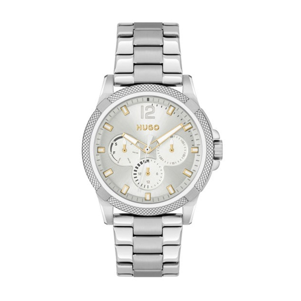 HUGO BOSS นาฬิกาข้อมือผู้หญิง IMPRESS รุ่น HB1540138 สายสเเตนเลส สีเงิน 38มม.