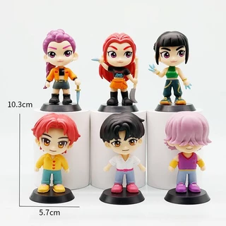 KPop Demon Hunters Action Figure ของเล่น Creative Rumi Saja ชายรุ่นเครื่องประดับสําหรับของขวัญเด็ก