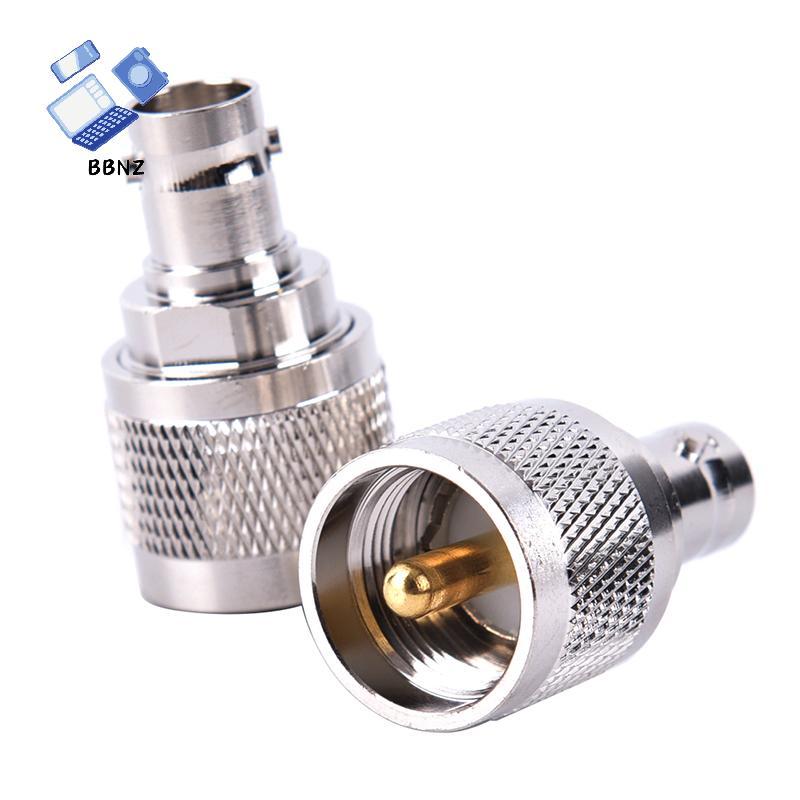 [BBNZ] PL259 ปลั๊ก UHF ตัวผู้เป็น BNC ซ็อกเก็ตอะแดปเตอร์ RF หญิง TH