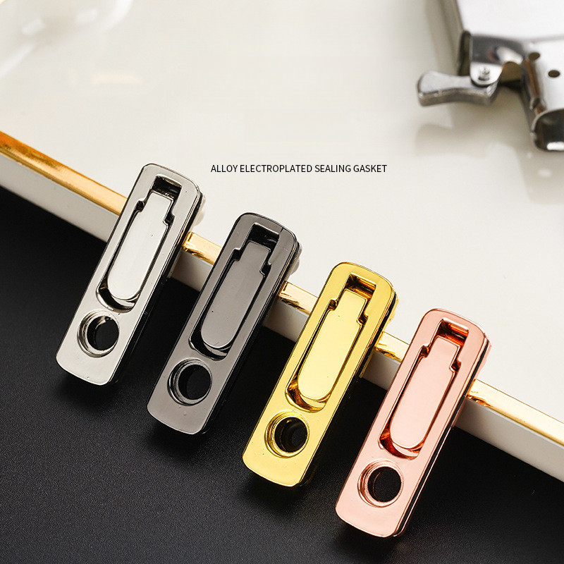 แผ่นประหยัดน้ำมันสำหรับไฟแช็ค Zippo แผ่นฐานโลหะปิดผนึก ผ้าฝ้าย