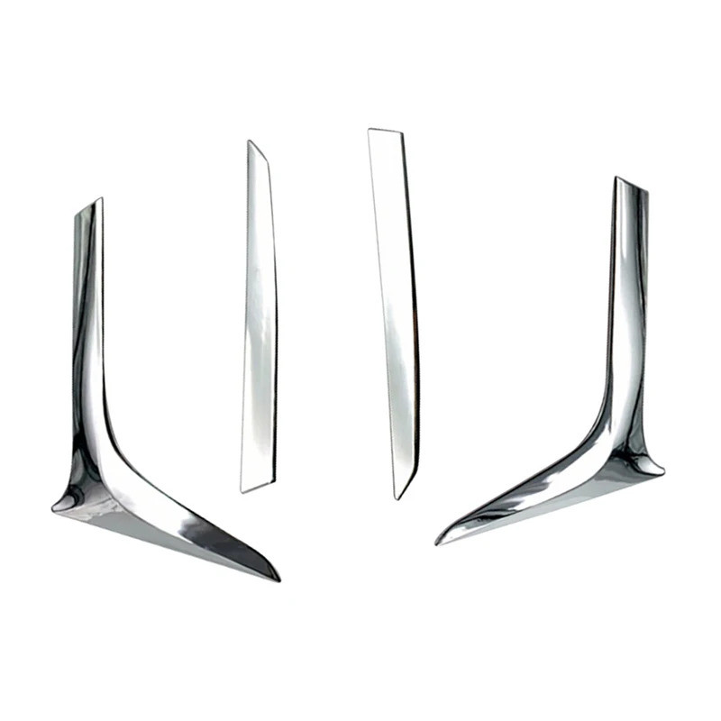 สําหรับ Lexus UX200 UX250h UX300e 2019-2022 ABS Chrome ไฟท้ายด้านหลัง Trim ฝาครอบอะไหล่รถยนต์