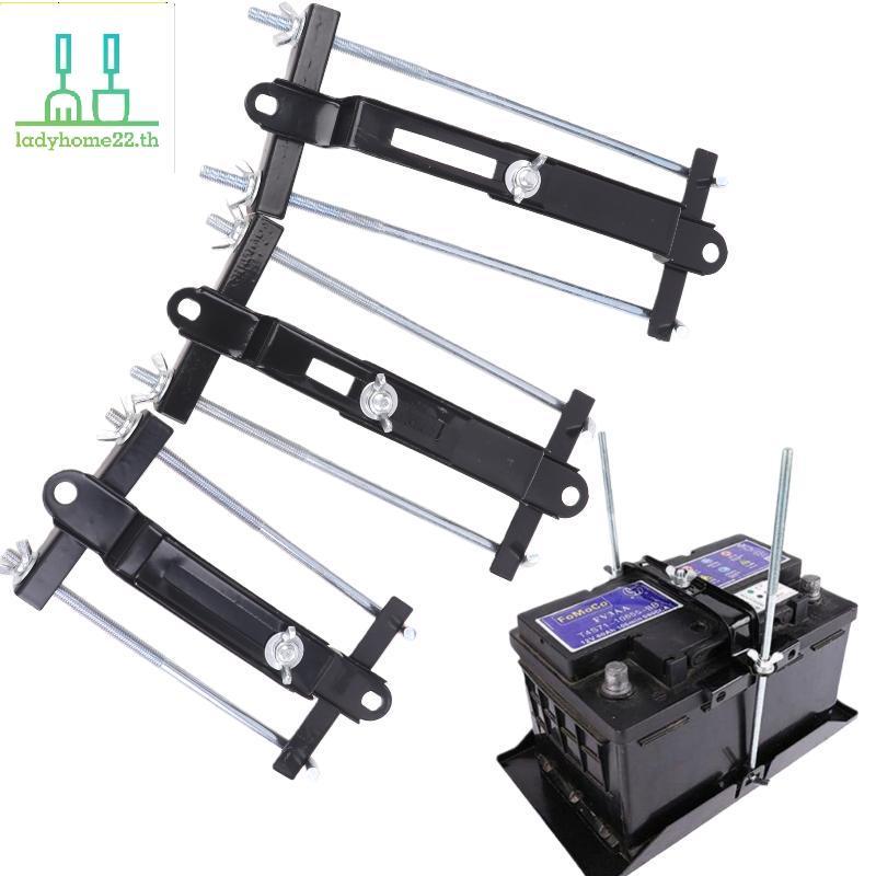 DOOULADY 1 ชิ้น 19/23/27 เซนติเมตร Universal แบตเตอรี่ยึดคงที่ปรับผู้ถือแบตเตอรี่รถยนต์ Stabilizer Mount Rack DIY อุปกรณ์เสริม TH