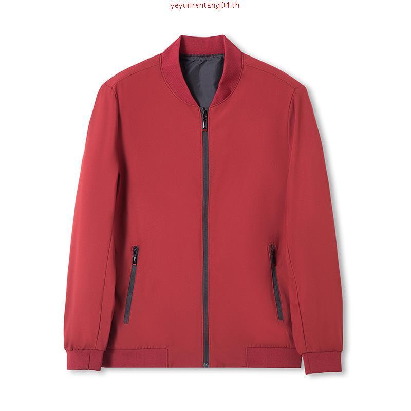 เสื้อแจ็คเก็ตคอจีน XIONGXIN ผ้าไมรโคร เนื้อดี นิ่มใส่สบาย มีซับใน ด้านในมีกระเป๋า