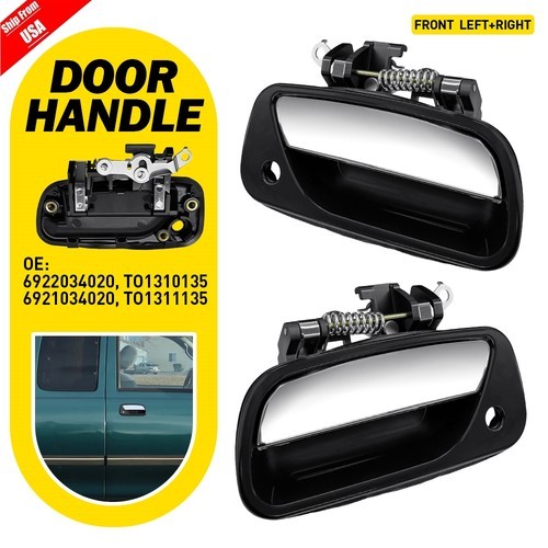 For 1993-1998 Toyota T100 DX DLX SR5 Front Driver Passenger Exterior Door Handle