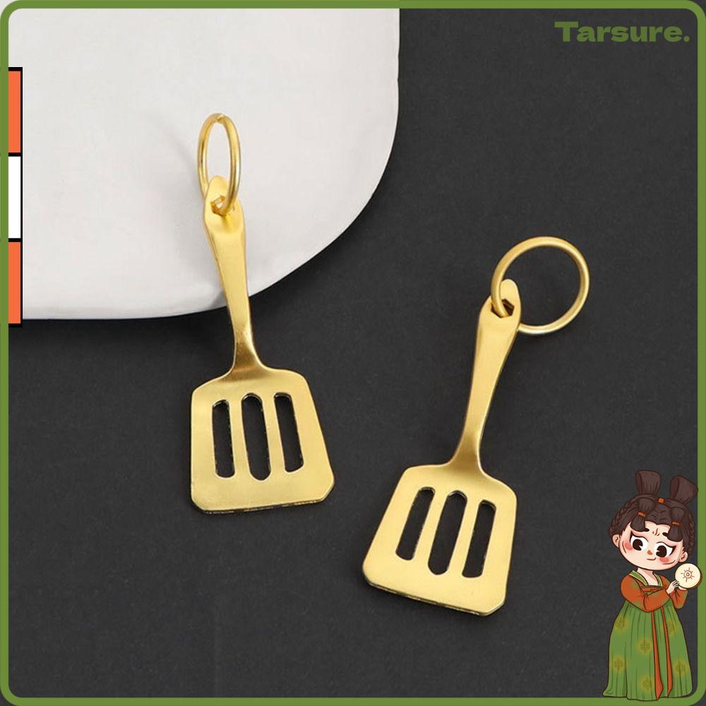 TARSURETH Teamfight Tactics พวงกุญแจ, เกมรูป LOL TFT Gold Shovel พวงกุญแจ, มินิประณีตของขวัญวันเกิดข