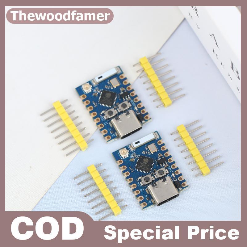 Thewoodfamer ESP32-C3 Pro บอร์ดพัฒนา WiFi โมดูล ESP 32 บอร์ดพัฒนา ESP32C3FN4 ชิป Onboard สําหรับโครง