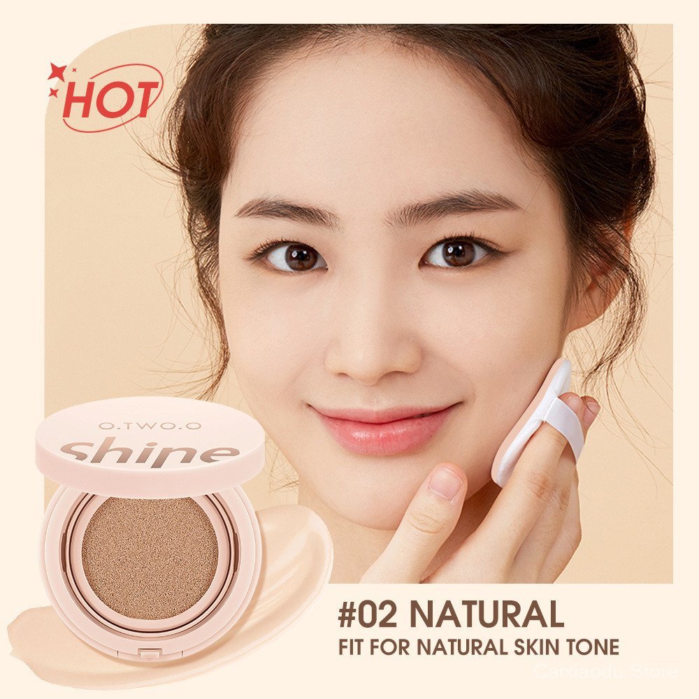 O.TWO.O Air Cushion BB Cream SE003 คอนซีลเลอร์ Water Feel Soft Retouch Skin Tone Foundation Air Cush