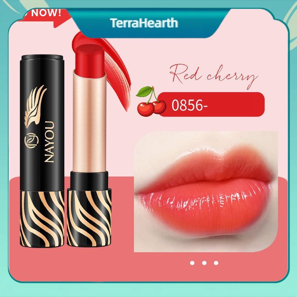 【จัดส่งภายใน 2-3 วัน】 ลิปสติก NAYOU ลิปบาล์มเปลี่ยนสีตามอุณหภูมิ ลิปแมทท์ ลิปกลอสบำรุงริมฝีปาก เมคอั