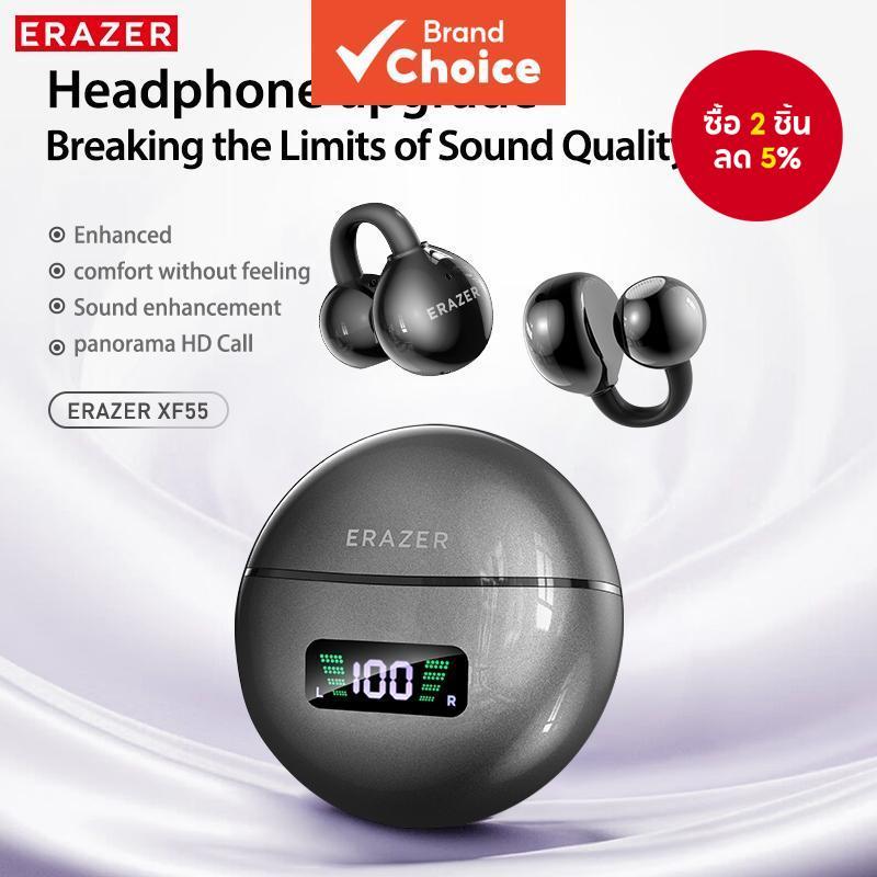 ERAZER XF55 หูฟัง AI หูฟังแปลบลูทูธหูฟังคุณภาพสูง HD โทรตัดเสียงรบกวน