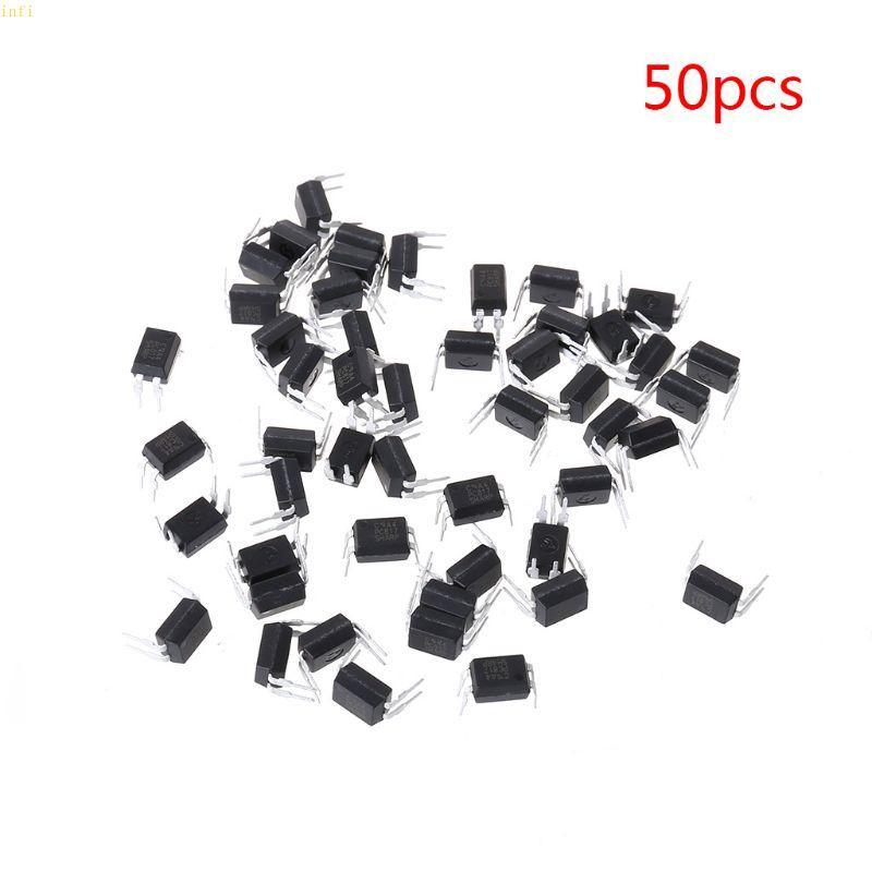 Infi 50pcs PC817 PC817C PC817 C PC817 LTV817 K1010B Optocoupler สําหรับ Sharp