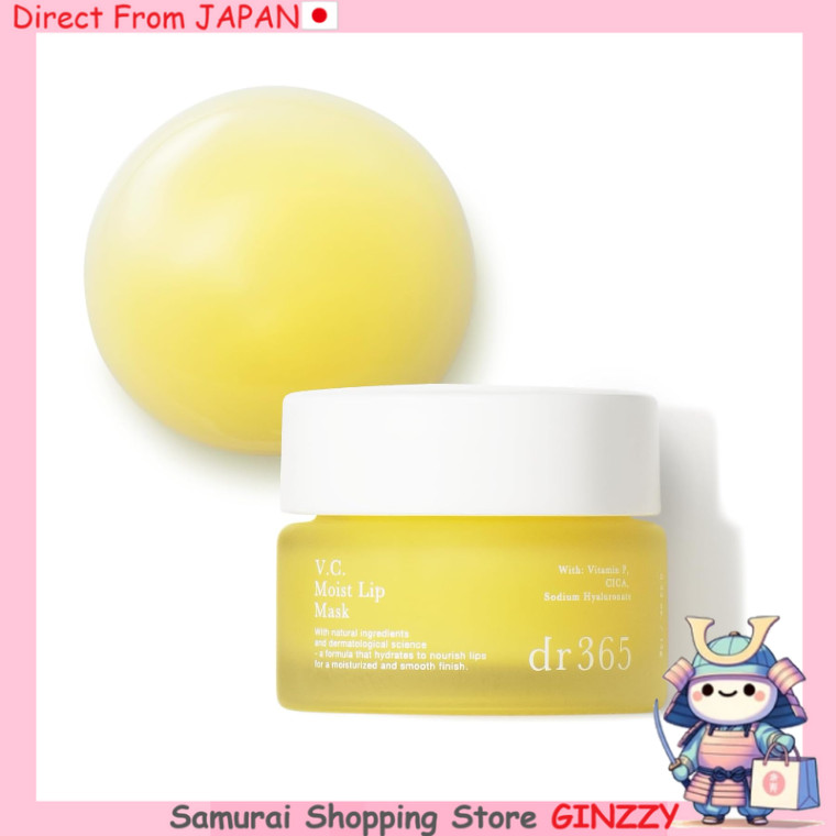 dr365 V.C. มอยส์เจอร์ลิปมาสก์ ลิปบาล์ม วิตามินซี ไฮยาลูโรนิก แอซิด ผิวบอบบาง 15g ญี่ปุ่น