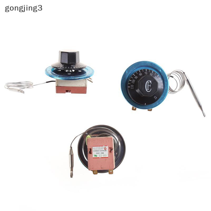 Gongjing3 220V 16A High-tech Dial Thermostat อุณหภูมิควบคุมสําหรับเตาอบไฟฟ้า th