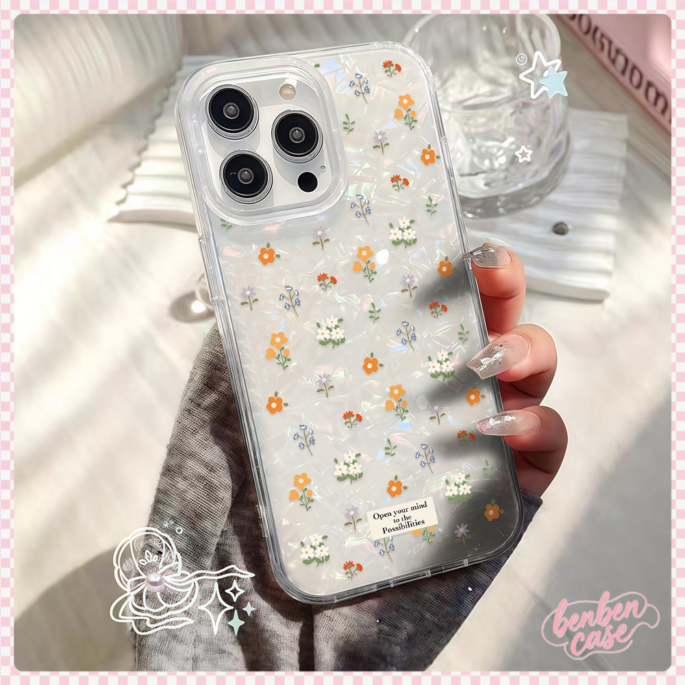 COD-ในไทยเคส น่ารักหัวใจ ลายเปลือกหอย For IPhone 13 16 14 รูปที่ 7