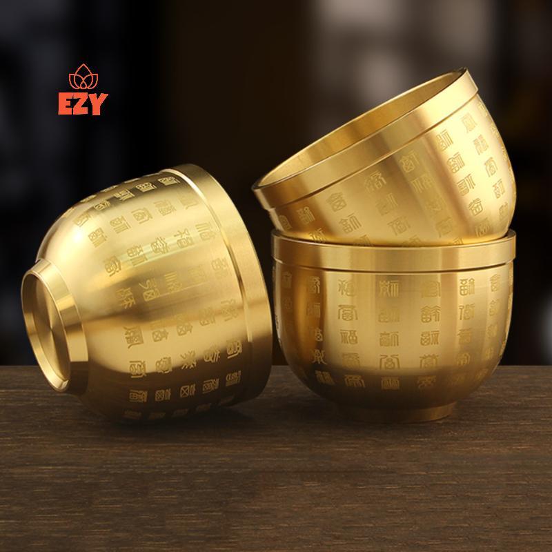 EZY Miniature Golden Bar จําลอง Props Handmade Gold Ingot Decor สําหรับโฮมออฟฟิศพิธีขึ้นบ้านใหม่ของข