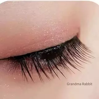 Hard Stem Baby ตรงขนตาปลอมผู้ใหญ่ชาย cos ธรรมชาติ Mom Raw Double Eyelid สามเณรกระต่าย Granny 233 แฟชั่นที่สมจริง Face Repair สาว